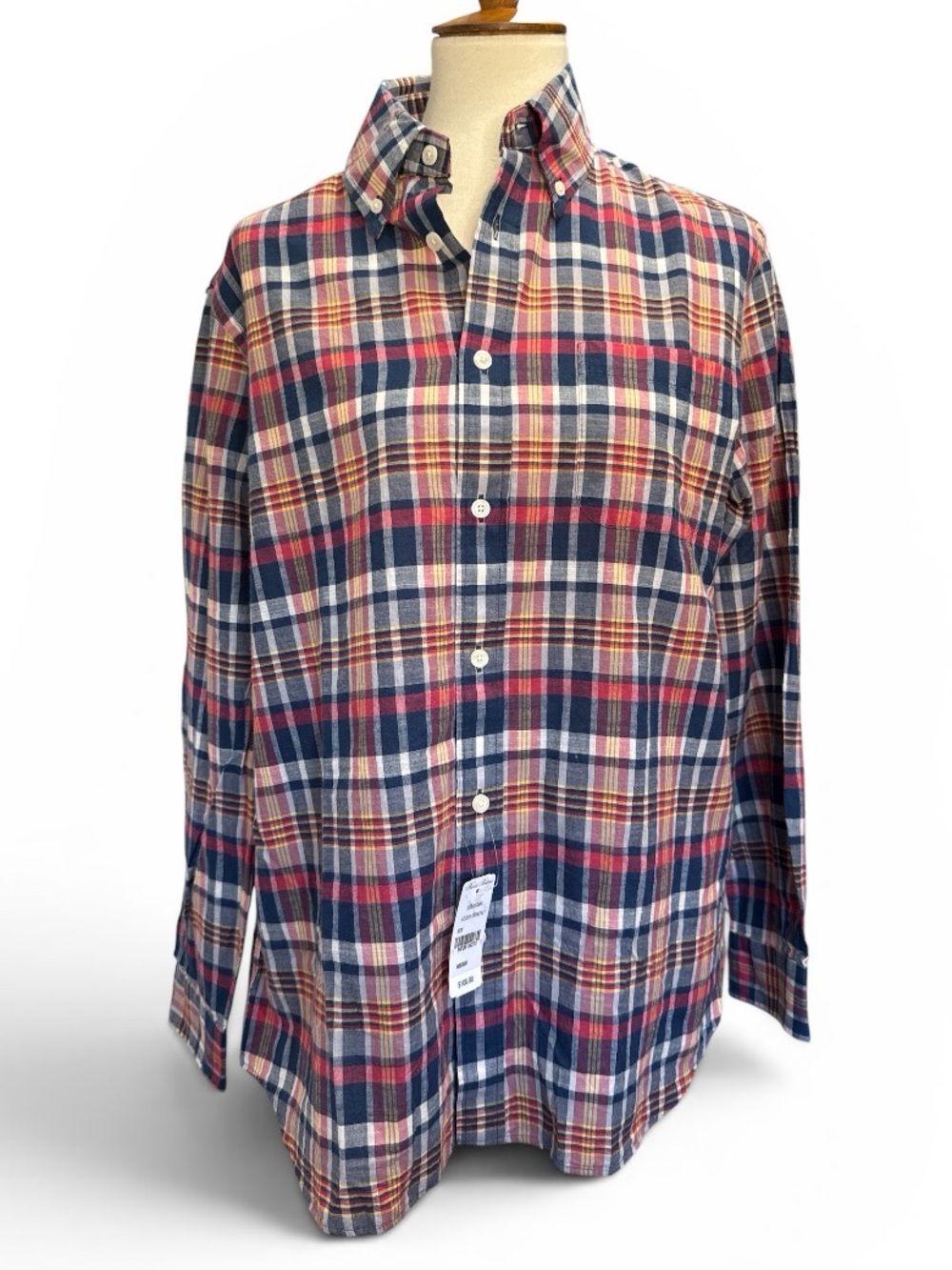 Brooks Brothers Plaid Button-Down Shirt #578